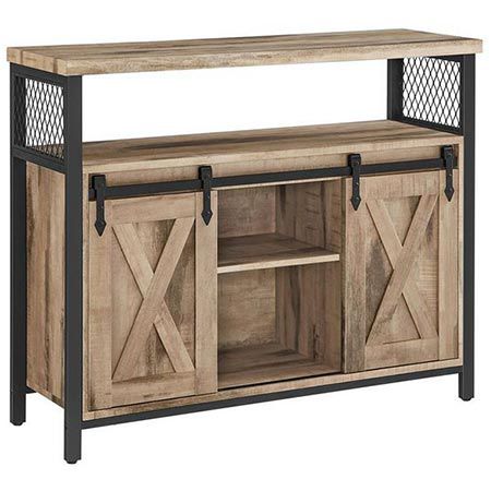 VASAGLE Sideboard / Küchenschrank mit 2 Schiebetüren für 72,99€ (statt 96€)