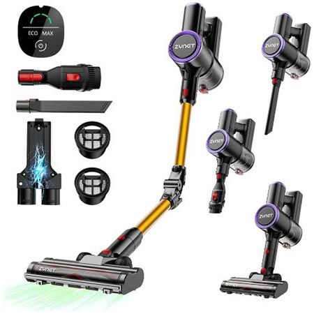 🧹 Zynet S9 Akku Staubsauger mit 500W, 45.000Pa für 68,67€ (statt 109€)