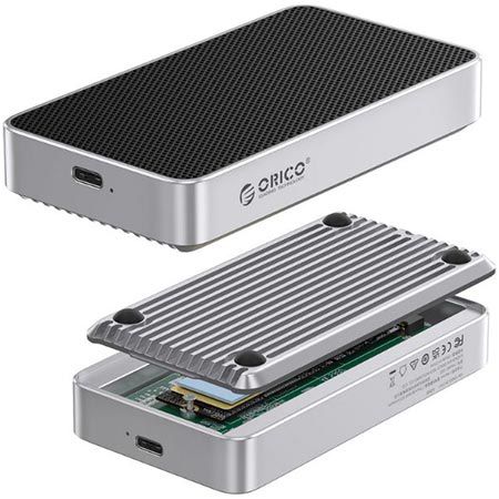 💾 ORICO M.2 NVMe SSD Gehäuse mit bis zu 80Gbps für 137,49€ (statt 250€)