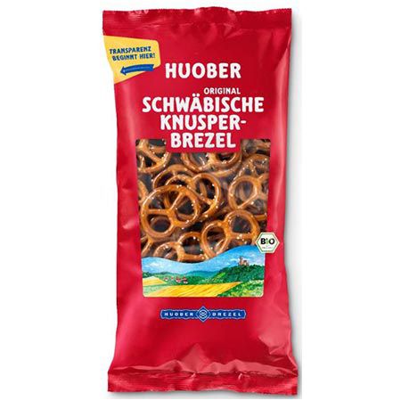 😋 Huober Original Schwäbische Knusperbrezeln, 175g ab 1,28€ (statt 2€)