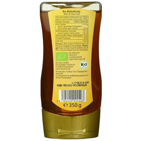 🍯 Alnatura Bio Blütenhonig, 350g für 2,55€ (statt 3,49€)
