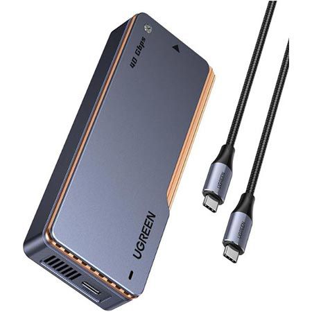 💾 UGREEN M2 SSD Gehäuse mit JHL7440 Chip, 40Gbps für 109,99€ (statt 130€)