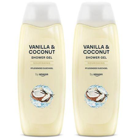 🚿 4 x 2er Pack by Amazon Vanille & Kokosnuss Duschgel, je 500ml ab 8,29€ (statt 10€)