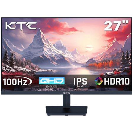 🖥️ KTC H27T27 27″ QHD Gaming-Monitor mit 100Hz + 1ms für 82,46€ (statt 130€)