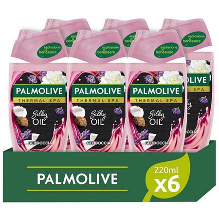 🚿 6er Pack Palmolive Thermal Spa Silky Oil Duschgel für 12,28€ (statt 15€)