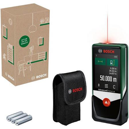 📏 Bosch AdvancedDistance 50 C Laserentfernungsmesser für 55,99€ (statt 76€)