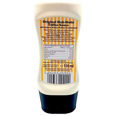 🍨 Original Muh‑Muhs Toffee Sauce, 150ml ab 1,43€ (statt 3€)