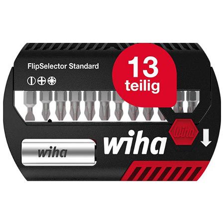 🪛 Wiha FlipSelector Bit Set, 13-tlg. für 15,90€ (statt 21€)