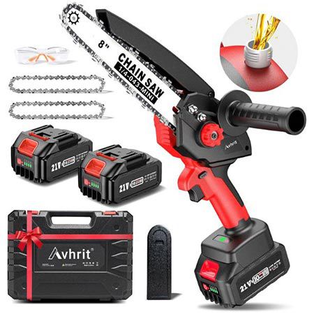 🪚 Avhrit Elektrische Mini Kettensäge mit Akku für 39,99€ (statt 80€)