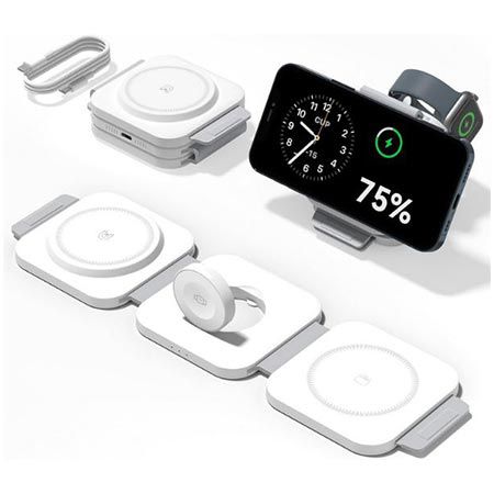 🔋EGVQCM 3-in-1 Magsafe Ladegerät mit 15W für 15€ (statt 30€)