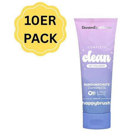 🦷 eBay: 15€ Rabatt auf Happybrush Zahnpflege – z.B. 10x Zahnpasta nur 9,99€ (statt 30€)