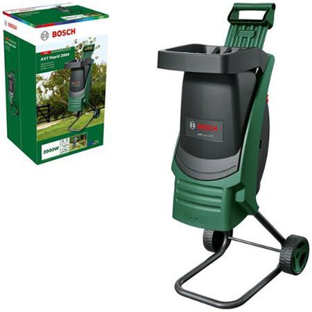 🪓 Bosch AXT Rapid 2000 Häcksler mit 2.000W für 194,99€ (statt 224€)