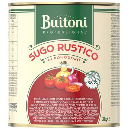🍝 3Kg Dose BUITONI Professional Sugo di Pomodoro Rustico ab 13,82€ (statt 17€)