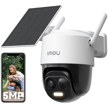 🎥 Imou 3K/5MP 360° Solar Überwachungskamera mit Panel für 69,99€ (statt 90€)