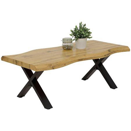 🍽️ HELA Couchtisch Gerd in Baumkantenoptik, 110x60x42cm für 71,77€ (statt 84€)