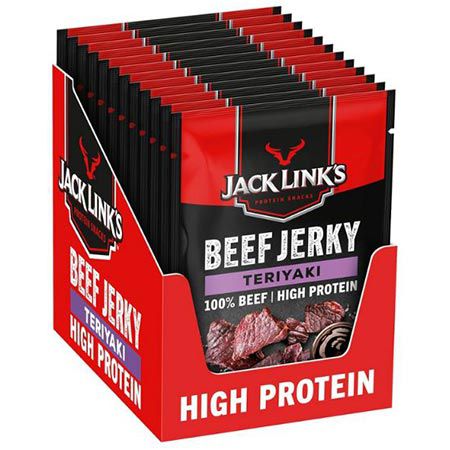 🥩 12er Pack Jack Links Beef Jerky Teriyaki, je 60g ab 36,68€ (statt 48€)