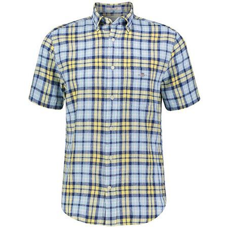 👕 Gant Freizeithemd aus Leinen-Baumwoll-Mix für 72,94€ (statt 90€)