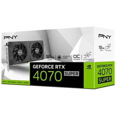 🖥️ PNY GeForce RTX 4070 SUPER 12GB Verto Overclocked Grafikkarte für 565,99€ (statt 618€)