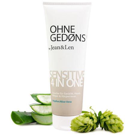 🚿 Jean & Len Sensitive 4in1 Duschgel mit Hopfen & Aloe Vera, 250ml ab 1,79€ (statt 3€)