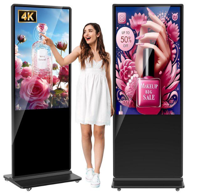 🙋‍♂️ 40% Rabatt auf digitale Kundenstopper mit Touch z.B. 55 Zoll für 1.199€ (statt 1.590€)