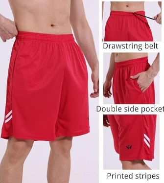 🩳 5x fovdtaa Sport Shorts in vielen Farben für je 19,71€ (statt 34€)   bis 4XL