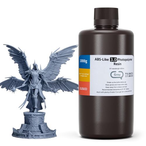 💧 Elegoo 3D Drucker Resin Grau für 13,99€ (statt 20€)