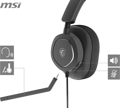 🎧 MSI Maestro 300 Gaming Headset für 26,99€ (statt 46€)