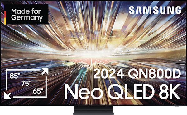 🖥️ Samsung GQ85QN800DTXZG 85 Neo QLED AI 8K Smart TV für 1.994€ (statt 3.699€)