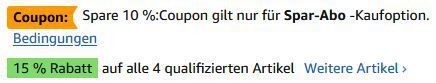 ☕ 1Kg by Amazon House Blend Kaffeebohnen ab 11,51€ (statt 15€)