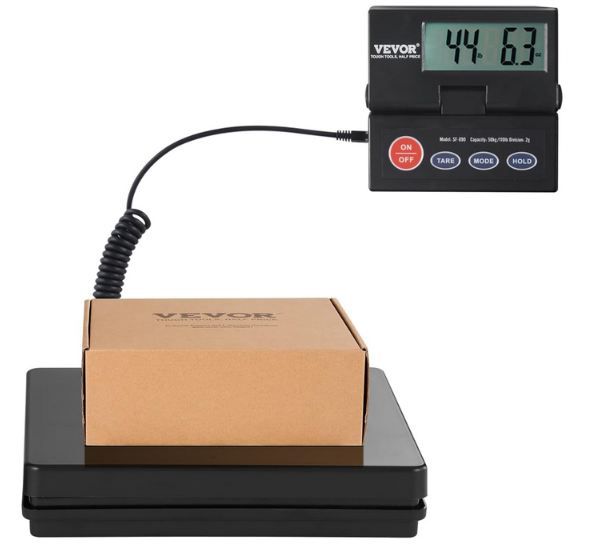 📦 VEVOR Plattformwaage für 10g   50kg für 13,99€ (statt 22€)