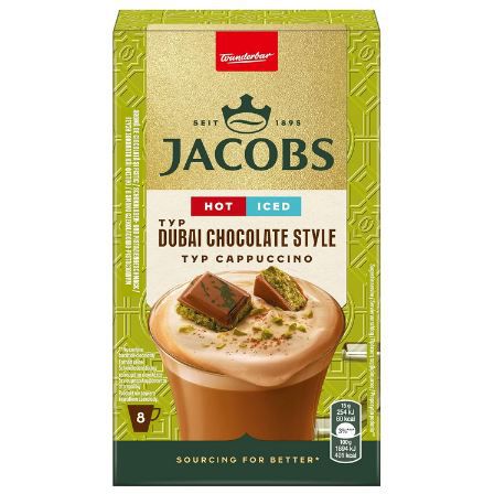 ☕ 40er Pack Jacobs Typ Cappuccino Dubai Chocolate Style, Sticks ab 10,83€ (statt 15€)