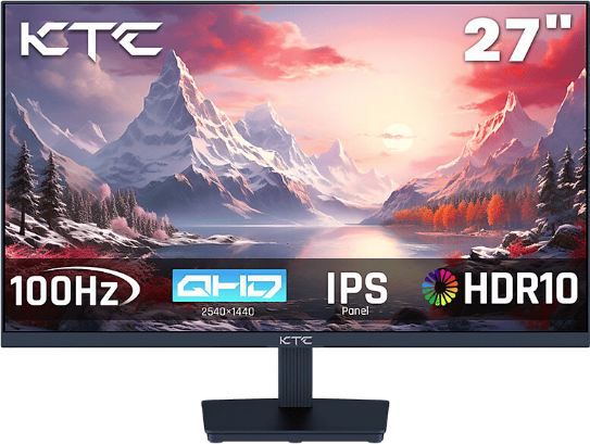 🖥️ KTC H27T27 27 QHD Gaming Monitor mit 100Hz + 1ms für 82,46€ (statt 130€)