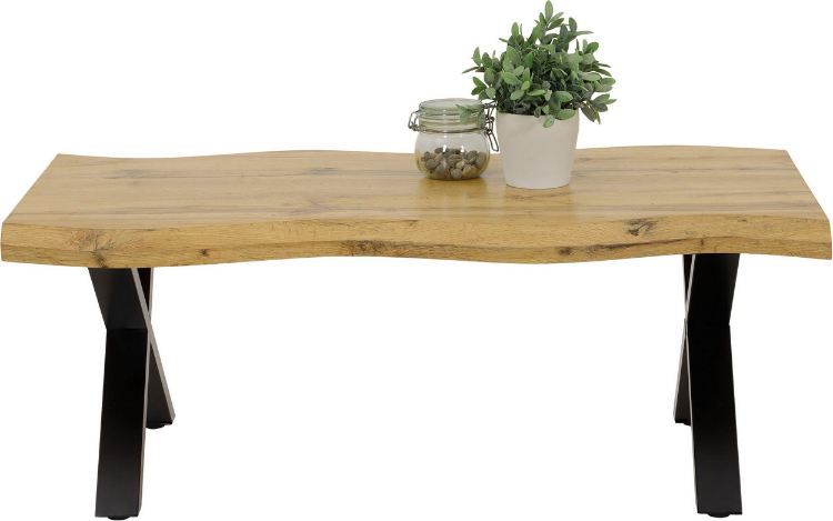 🍽️ HELA Couchtisch Gerd in Baumkantenoptik, 110x60x42cm für 71,77€ (statt 84€)