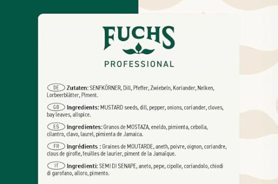 🍖 1Kg Fuchs Professional Sauerbraten Gewürzmischung für die Beize ab 9,26€ (statt 17€)
