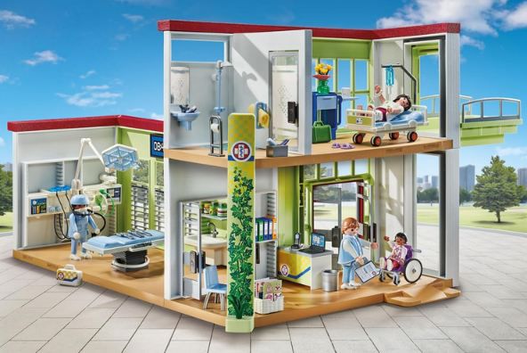 🚑 Playmobil 71615 Action Heroes Modernes Krankenhaus für 59,99€ (statt 70€)