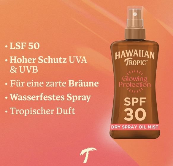 ☀️ Hawaiian Tropic Ölspray LSF 30, 200ml ab 7,06€ (statt 10€)