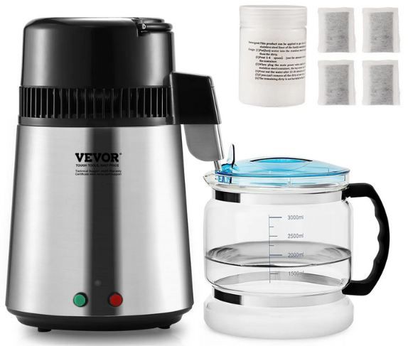 🚰 Vevor Wasser Destilliergerät mit 750W für 61,99€ (statt 82€)