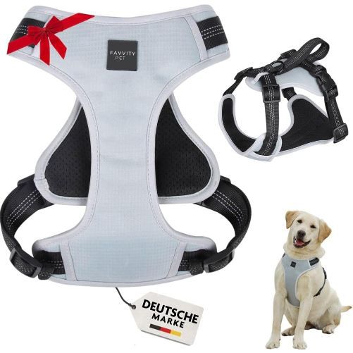 🐕‍🦺 Favvitiy Pet gepolstertes & reflektierendes Anti-Zug Hundegeschirr für 9,95€ (statt 25€)