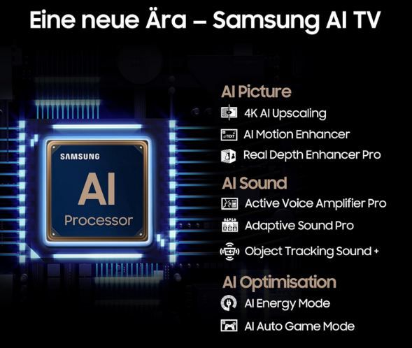 📺 Samsung QN90D Neo 50 4K QLED Mini LED TV mit 100Hz für 848,92€ (statt 1.039€)
