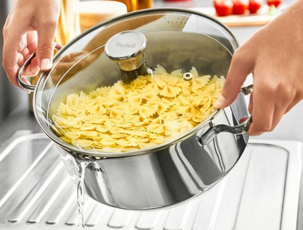 🍲 Tefal Duetto Kochtopf mit Glasdeckel, 24 cm für 43,99€ (statt 67€)