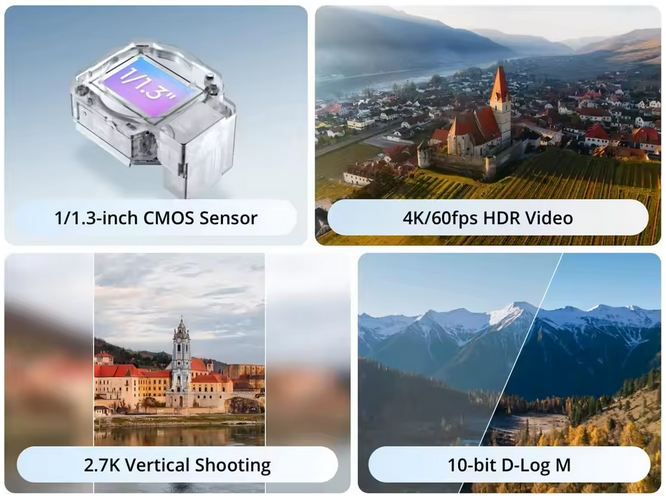 🚁 DJI Flip 4K Kamera Drohne mit RC N3, 249g für 322,27€ (statt 428€)