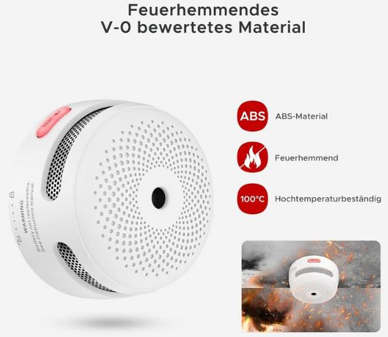 💨 5er Pack X Sense XS01 Rauch  & Feuermelder inkl. Magnethalter für 48,88€ (statt 65€)