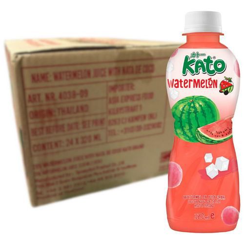 🍉 24er Pack KATO Wassermelonensaft mit Nata de Coco ab 19,36€ (statt 28€)