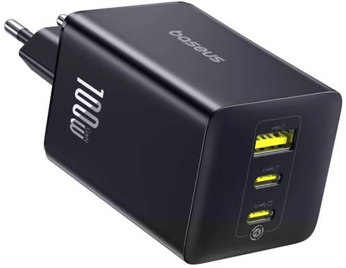 🔌 Baseus Enerfill 3 Port USB C/A Ladegerät mit 100W für 29,99€ (statt 38€)