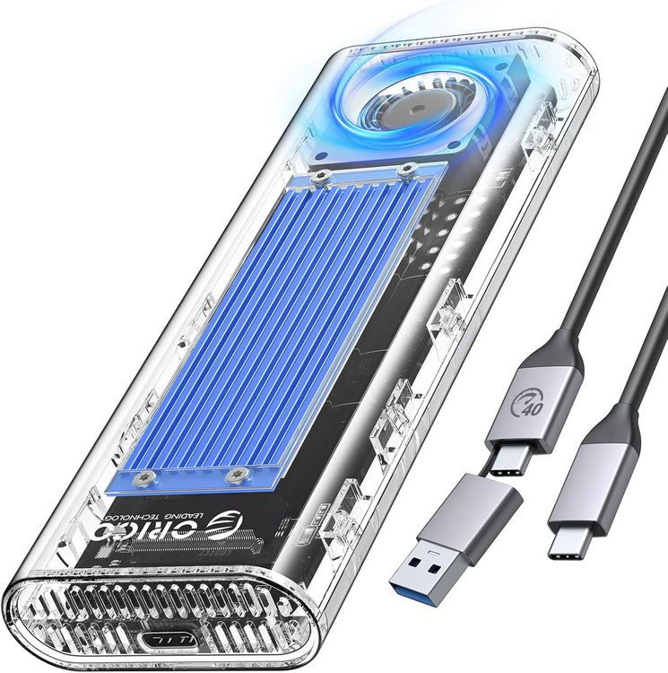 💾 ORICO NVMe SSD Gehäuse mit Lüfter für 49,99€ (statt 100€)