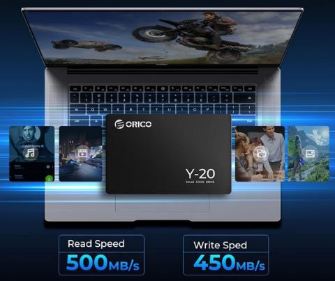 💾 ORICO Y20 SATA III SSD mit 1TB, 6Gb/s, 2.5“ für 44,79€ (statt 56€)