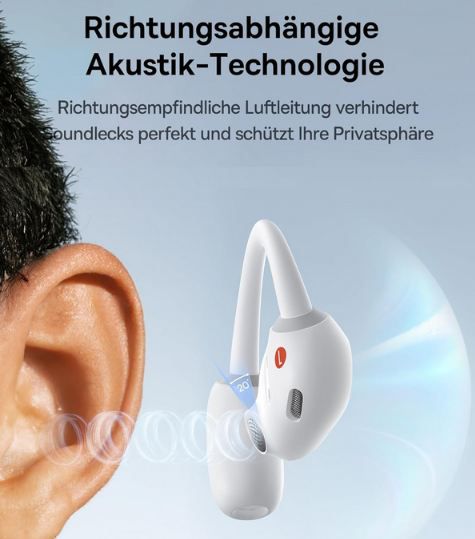 🎧 Baseus Eli Sport 1 Open Ear Kopfhörer mit Mikrofone für 27,99€ (statt 56€)