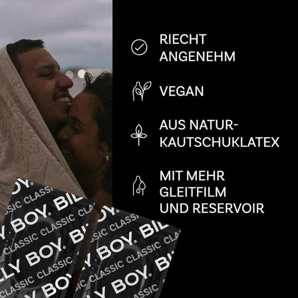 🍆 6er Pack Billy Boy Kondome, Extra feucht, 52mm ab 3,79€ (statt 5€)