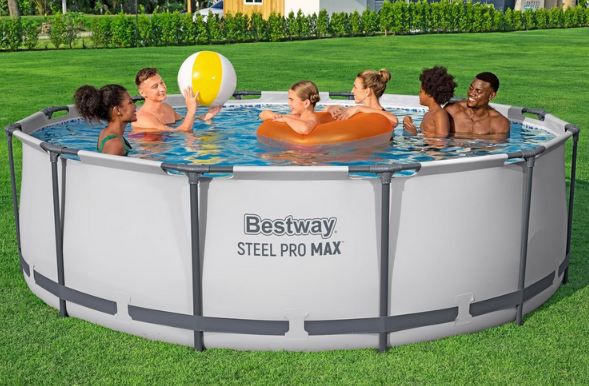 🏊 Bestway Steel Pro MAX Frame Pool Komplett Set, 366cm für 264,90€ (statt 299€)