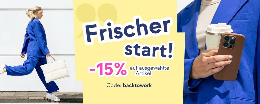 📱 Handyhüllen.de Back to Work Sale + 15% Extra auf Hüllen, Zubehör, Kopfhörer und mehr